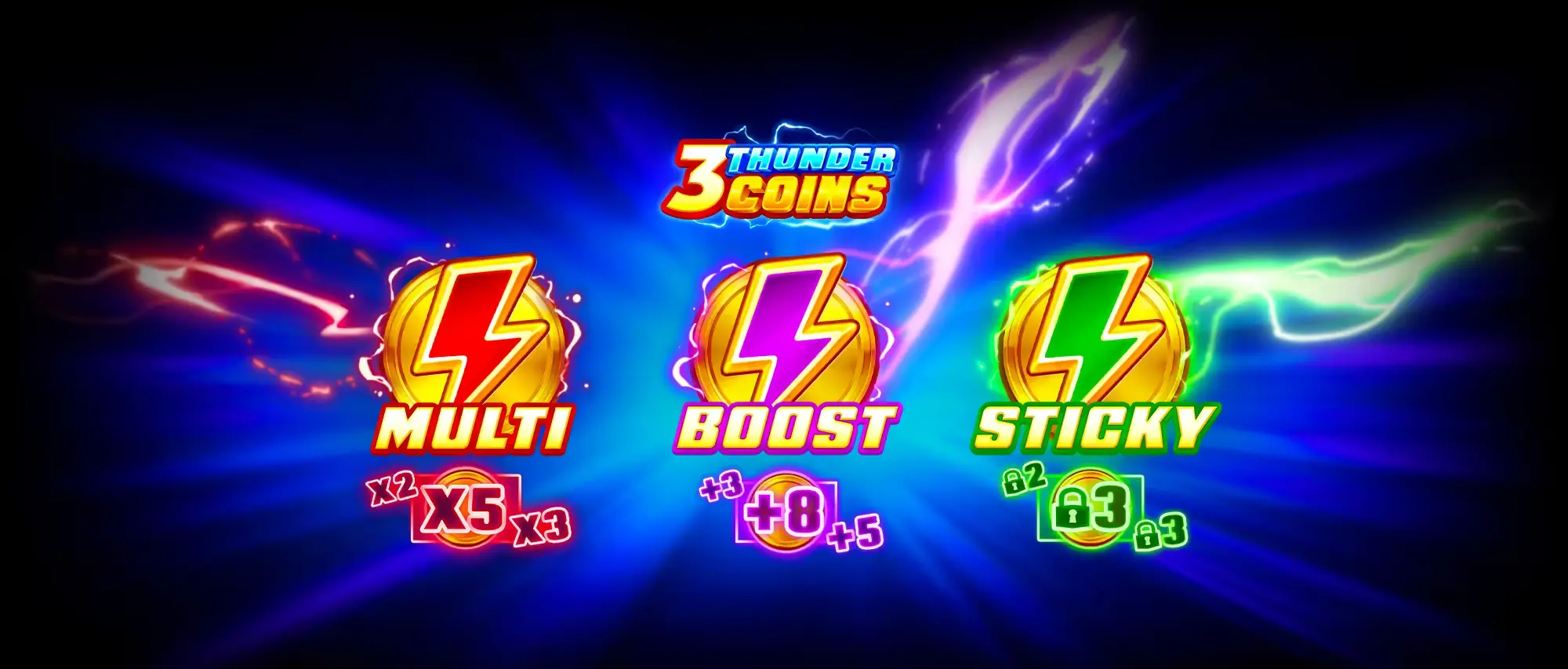 3 Thunder Coins: Hold and Win slot